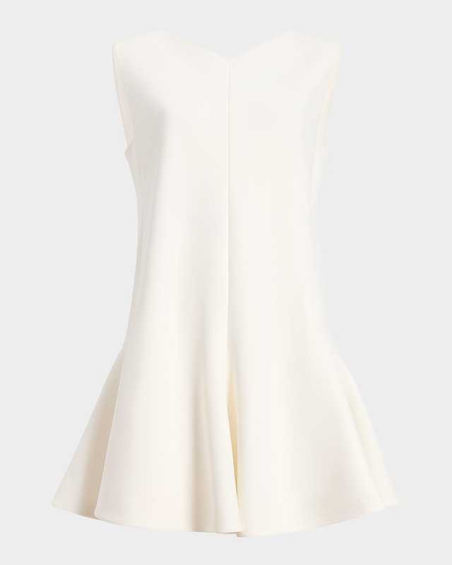 Mel V-Neck Low-Back Mini Dress